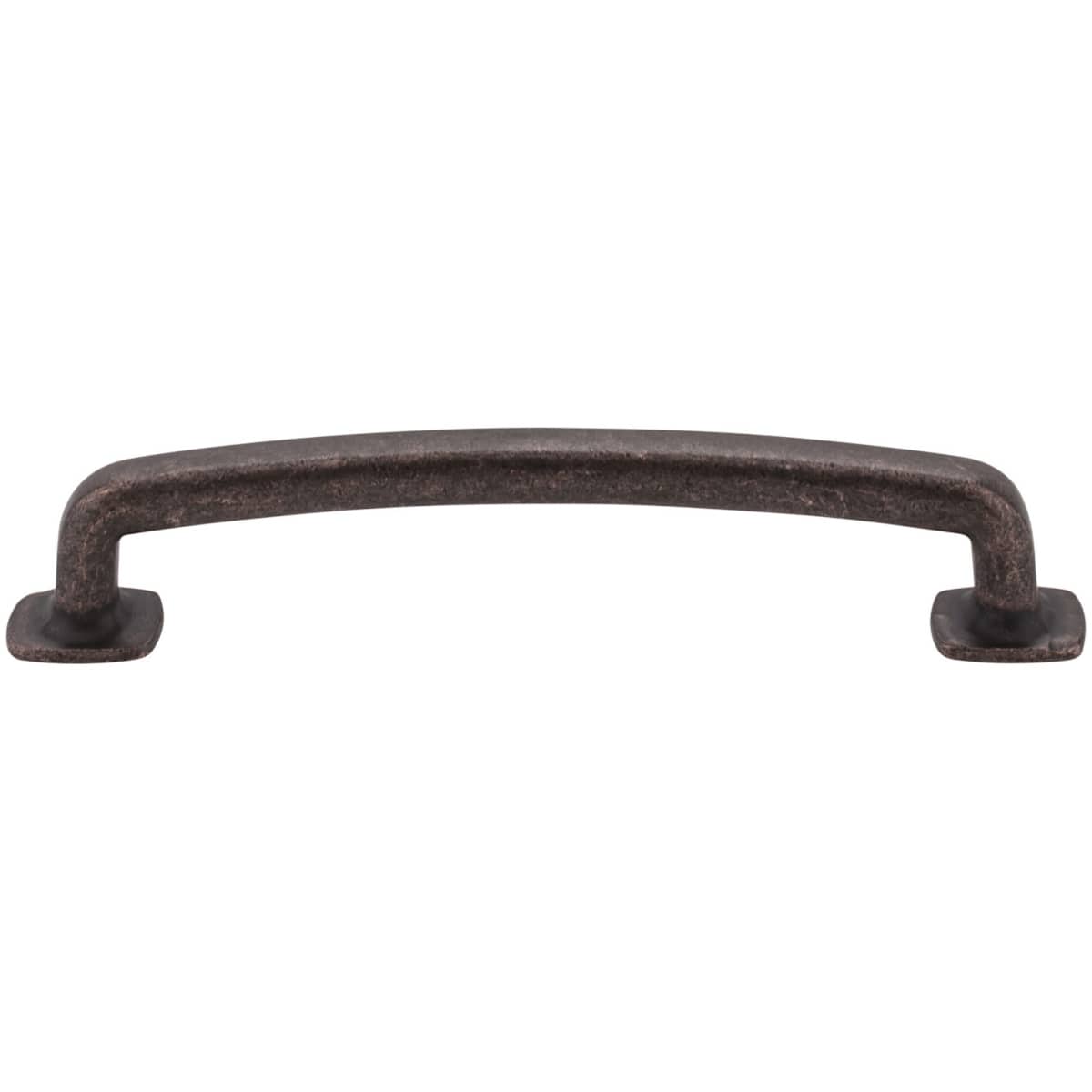 Jeffrey Alexander - MO6373-128BNBDL - Belcastel 1 - 5-1/16" (128 mm) Center to Center Soft Square Cabinet Handle / Drawer Pull in Brushed Pewter