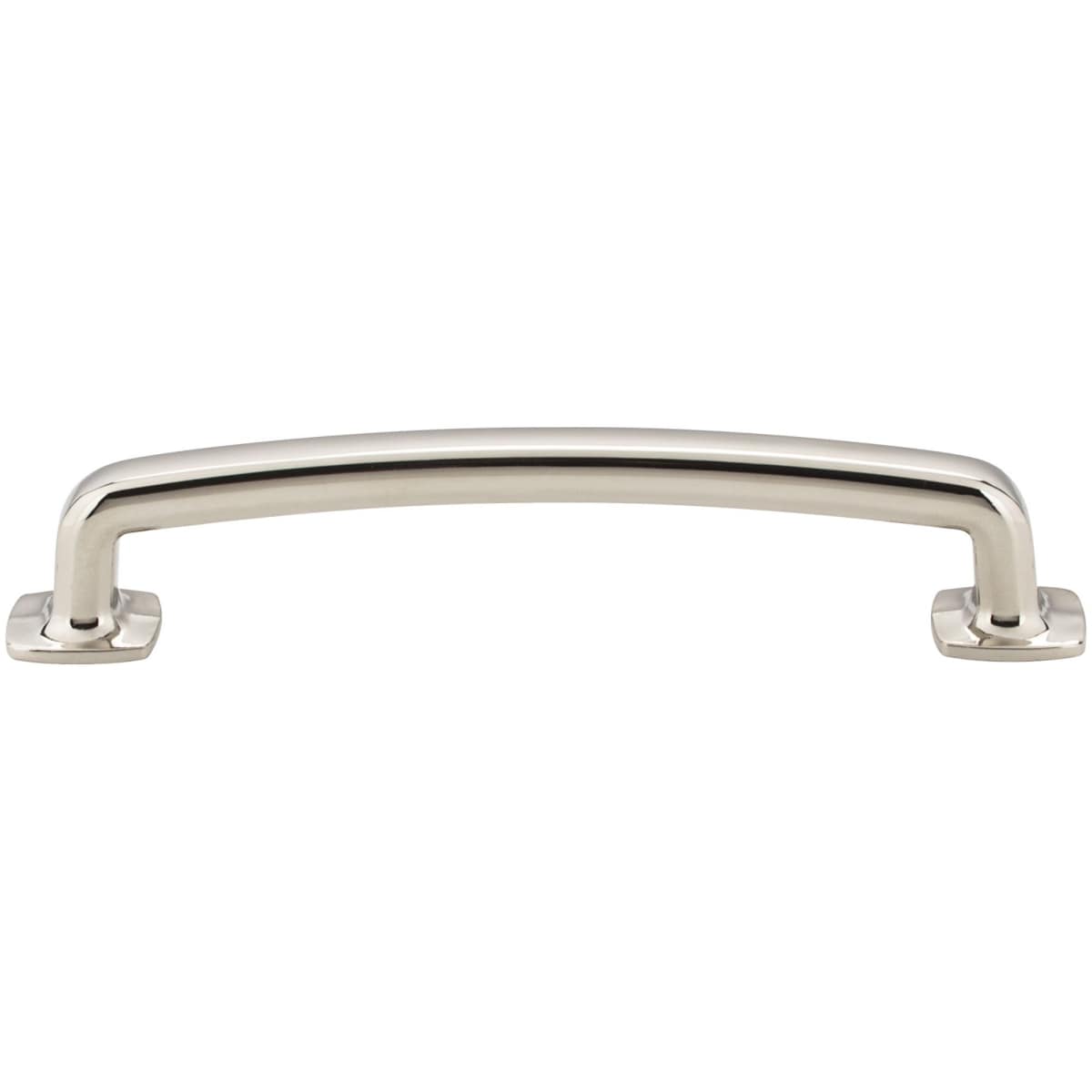 Jeffrey Alexander - MO6373-128BNBDL - Belcastel 1 - 5-1/16" (128 mm) Center to Center Soft Square Cabinet Handle / Drawer Pull in Brushed Pewter