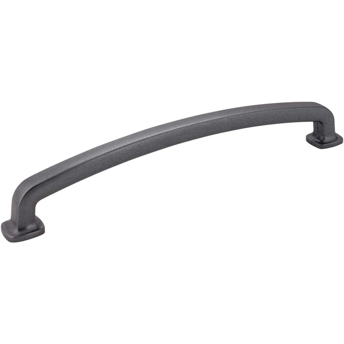 Belcastel 12" Center to Center Soft Square Appliance Handle / Appliance Pull with Square Feet
