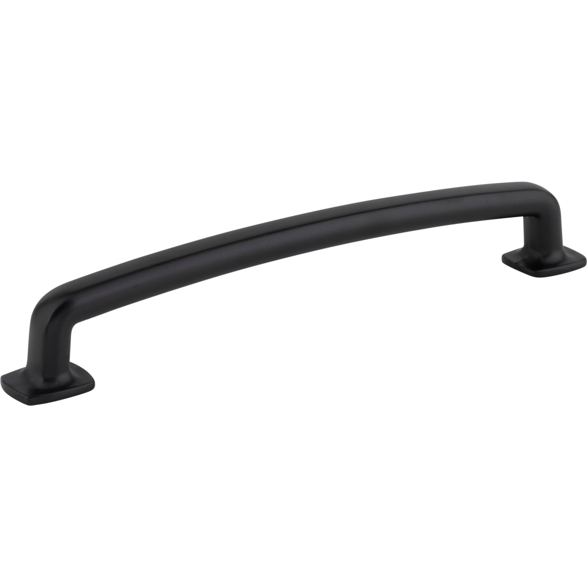 Belcastel One - 6-5/16" (160 mm) Center to Center Soft Square Cabinet Handle / Drawer Pull with Square Feet