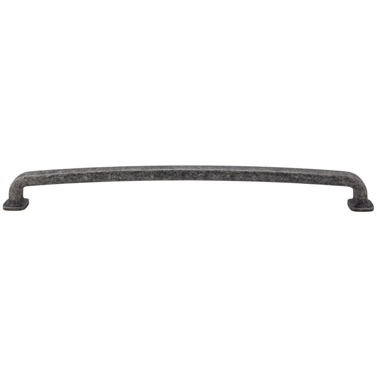 Jeffrey Alexander - MO6373-18MB - Belcastel 1 - 18" Center to Center Soft Square Appliance Handle / Appliance Pull with Square Feet in Matte Black