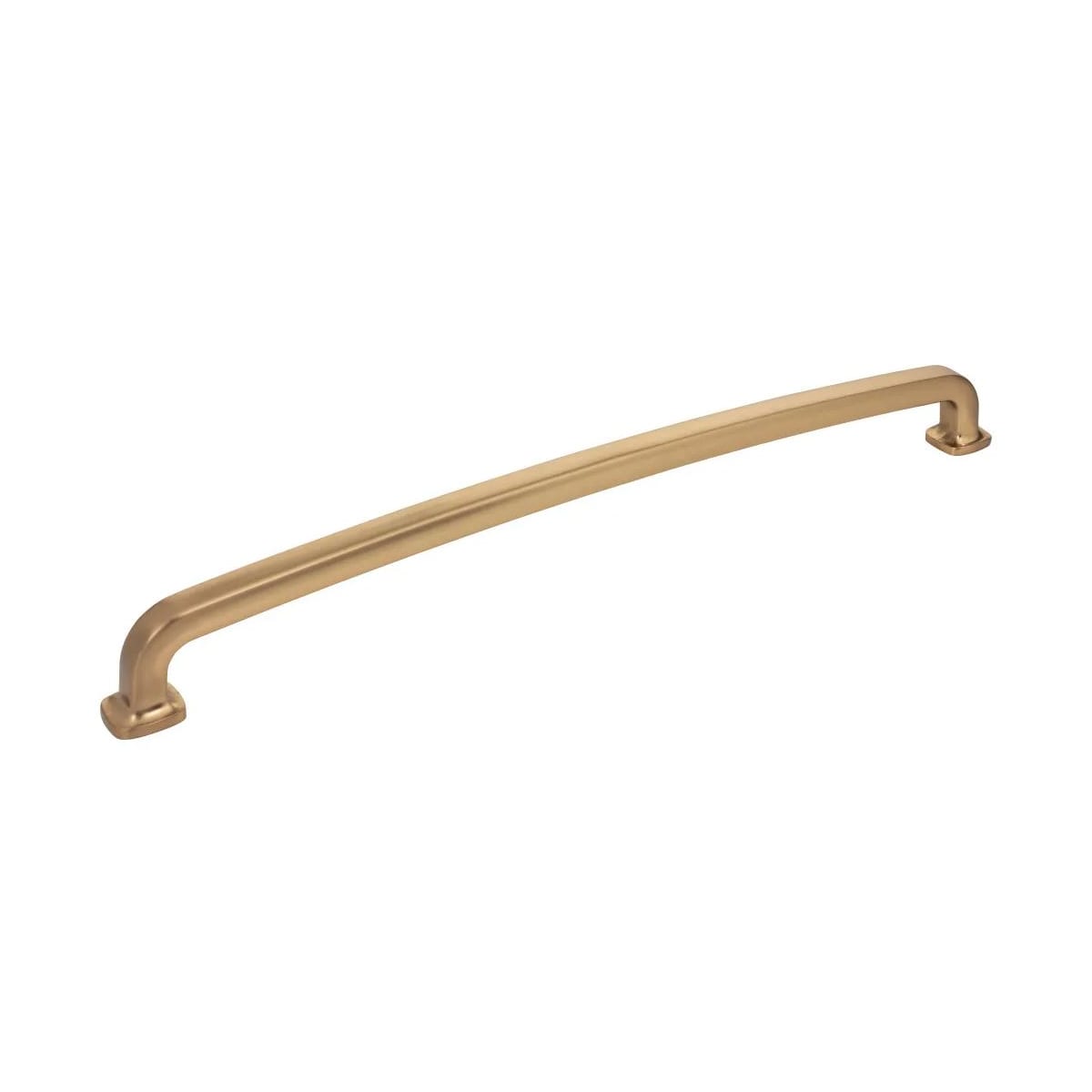 Belcastel 1 - 18" Center to Center Soft Square Appliance Handle / Appliance Pull with Square Feet