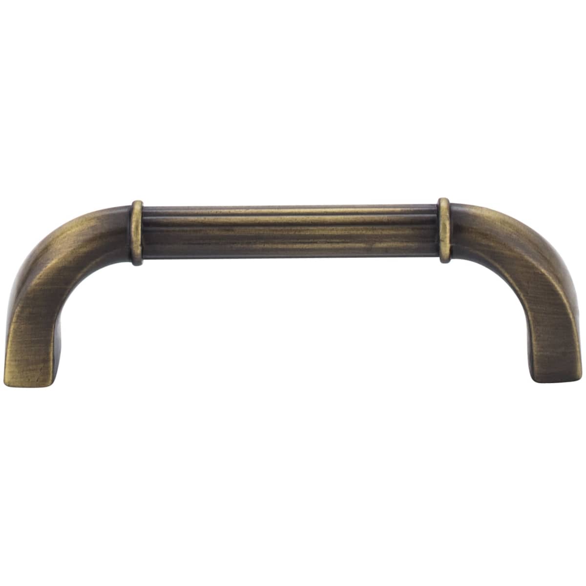 Jeffrey Alexander - Z280-DBAC - Cordova 3-3/4" Center to Center Vintage Colonial Cabinet Handle / Drawer Pull in Brushed Oil Rubbed Bronze
