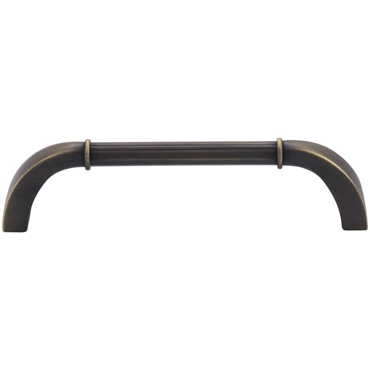 Jeffrey Alexander - Z281-128DBAC - Cordova 5-1/16" (128mm) Center to Center Colonial Cabinet Handle / Drawer Pull in Brushed Oil Rubbed Bronze