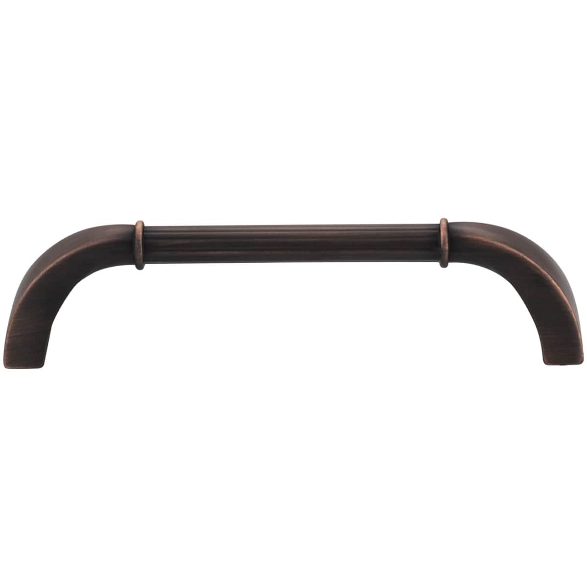Jeffrey Alexander - Z281-128DBAC - Cordova 5-1/16" (128mm) Center to Center Colonial Cabinet Handle / Drawer Pull in Brushed Oil Rubbed Bronze