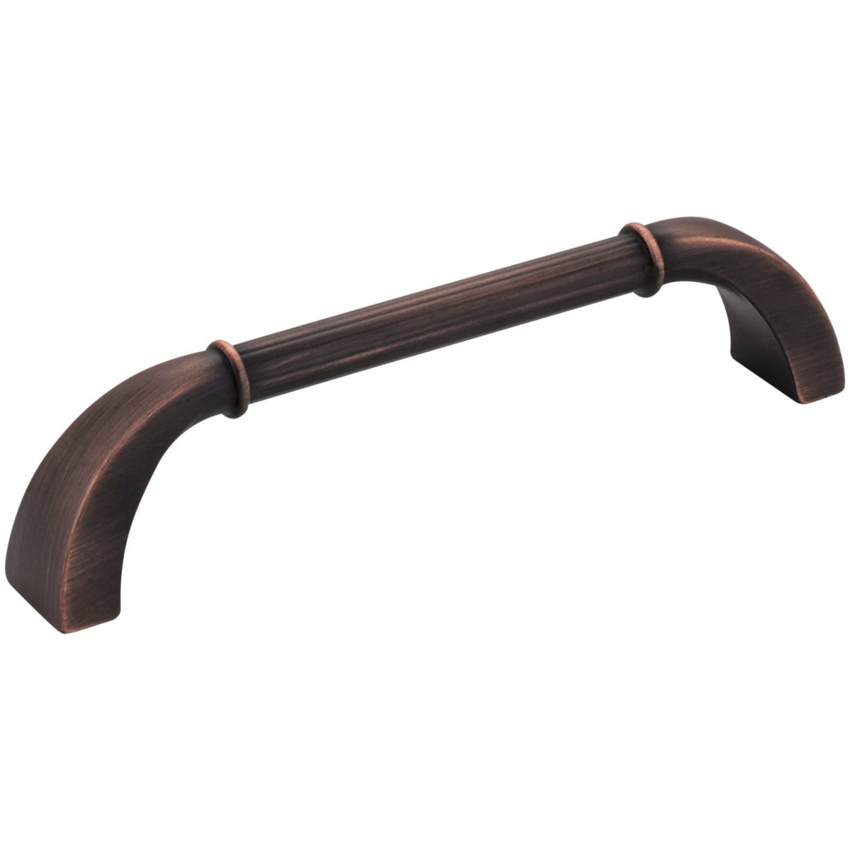 Jeffrey Alexander - Z281-128DBAC - Cordova 5-1/16" (128mm) Center to Center Colonial Cabinet Handle / Drawer Pull in Brushed Oil Rubbed Bronze