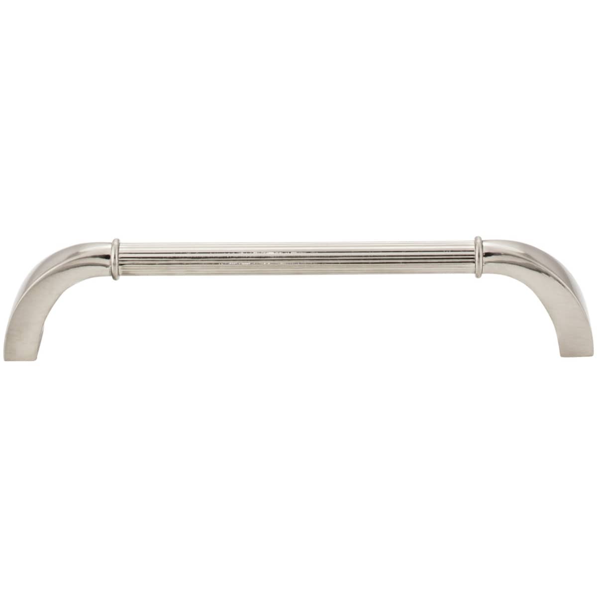 Jeffrey Alexander - Z281-160SN - Cordova 6-5/16" Center to Center American Colonial Reeded Cabinet Handle / Drawer Pull in Satin Nickel