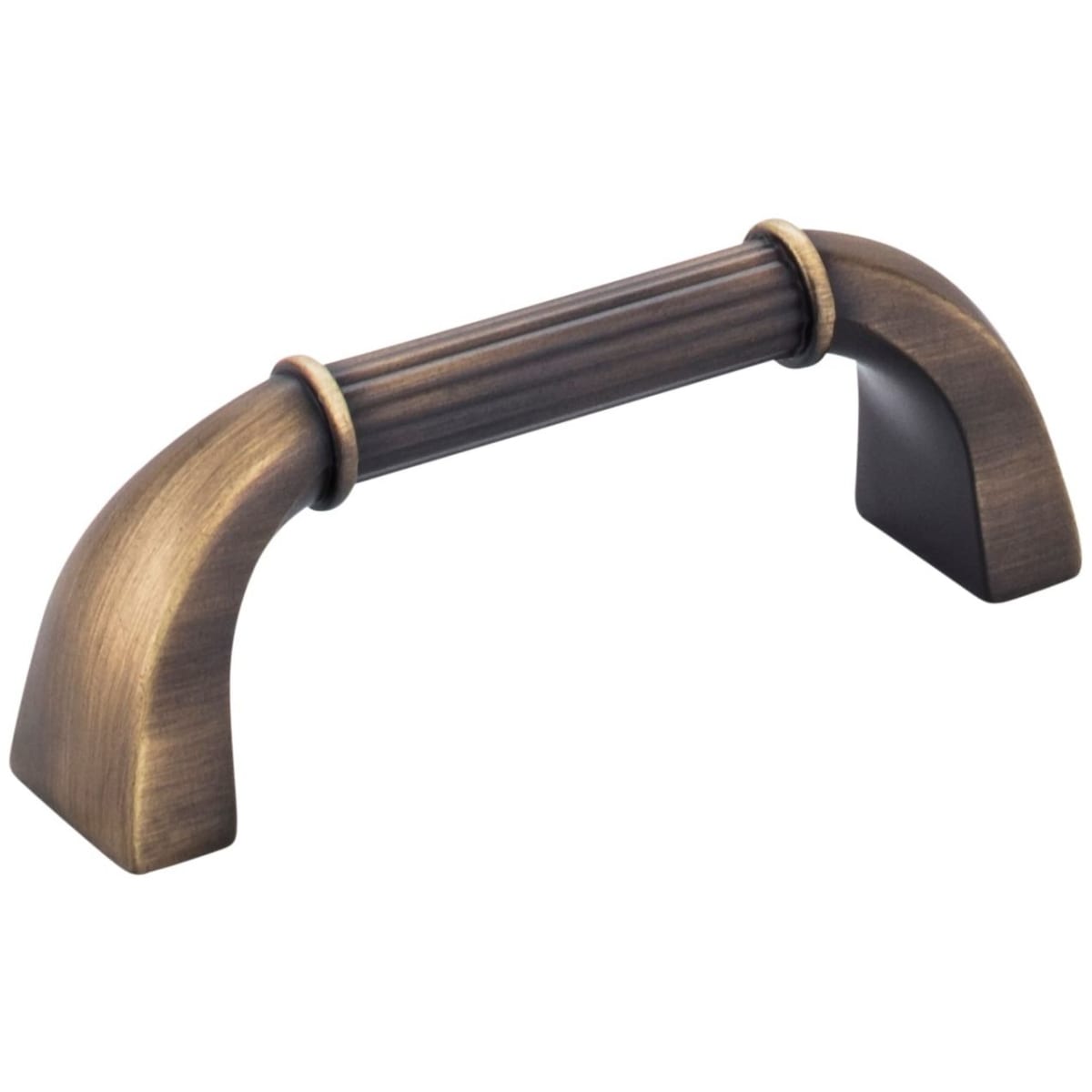 Cordova 3" Center to Center American Colonial Reeded Cabinet Handle / Drawer Pull