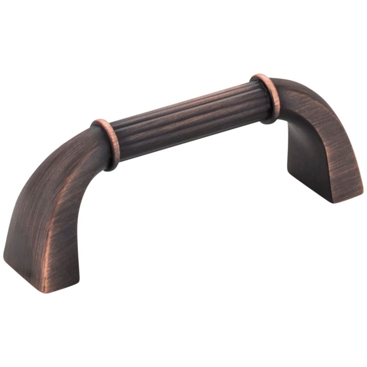 Cordova 3" Center to Center American Colonial Reeded Cabinet Handle / Drawer Pull