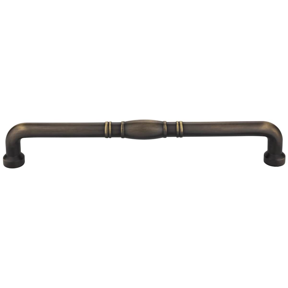Jeffrey Alexander - Z290-12ABSB - Durham 12" Center to Center Classic Traditional Knuckle Appliance Pull / Handle in Antique Brushed Satin Brass