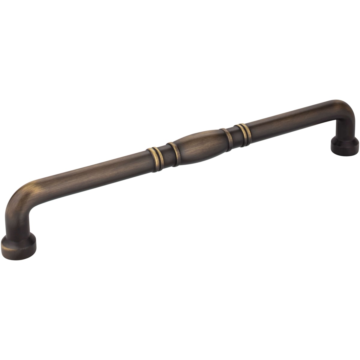 Jeffrey Alexander - Z290-12ABSB - Durham 12" Center to Center Classic Traditional Knuckle Appliance Pull / Handle in Antique Brushed Satin Brass