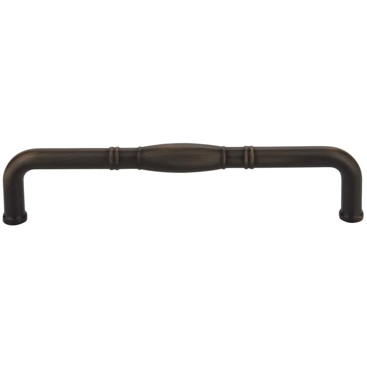 Jeffrey Alexander - Z290-160-DACM - Durham 6-5/16" Center to Center Traditional Knuckled Barrel Cabinet Handle / Drawer Pull in Gun Metal