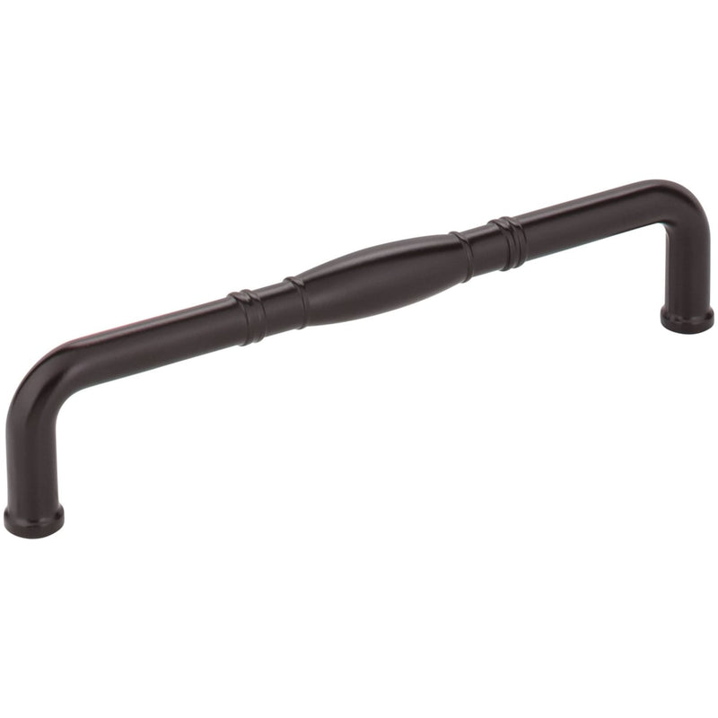 Jeffrey Alexander - Z290-160-ORB - Durham 6-5/16" Center to Center Traditional Knuckled Barrel Cabinet Handle / Drawer Pull in Dark Bronze