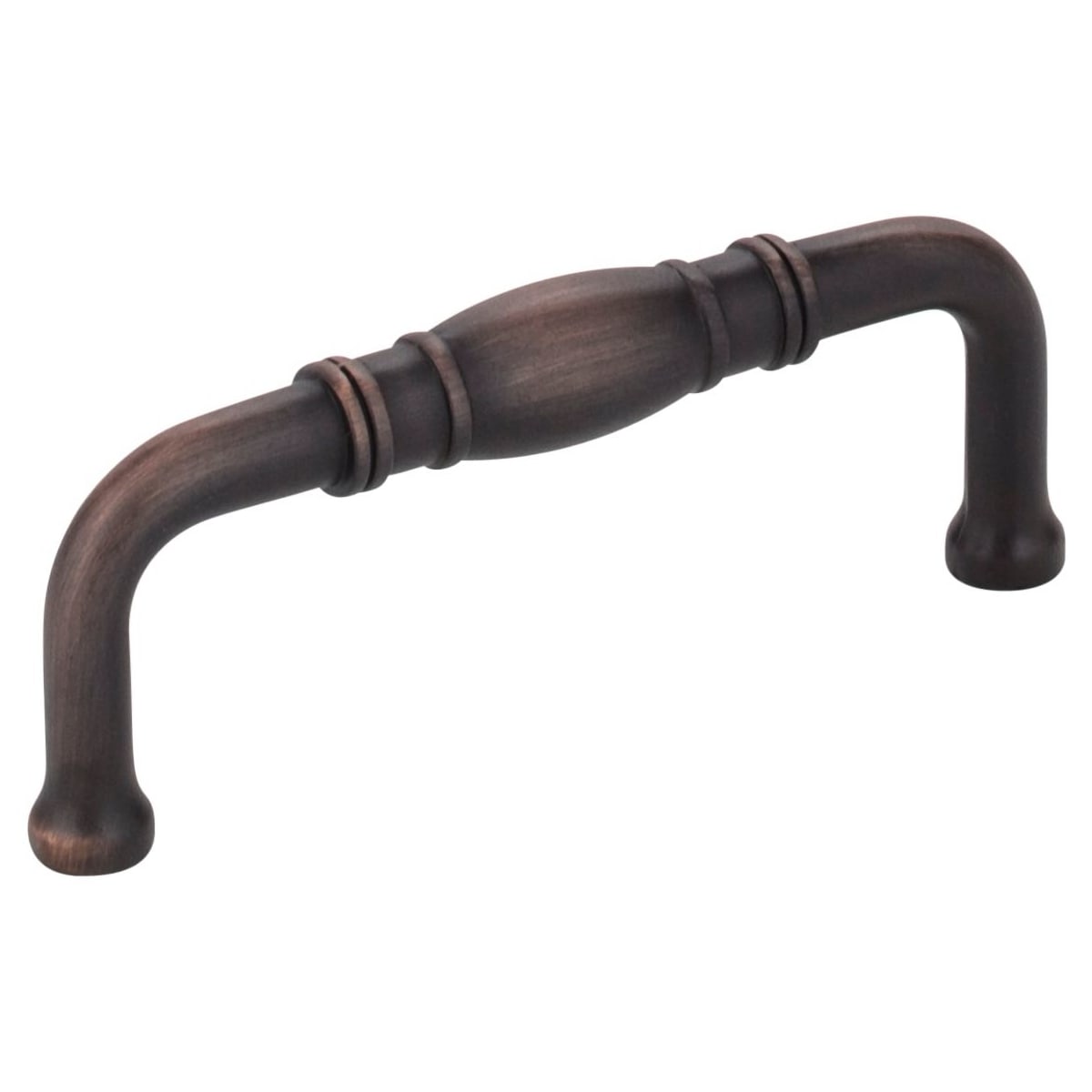 Durham 3" Center to Center Traditional Knuckled Barrel Cabinet Handle / Drawer Pull
