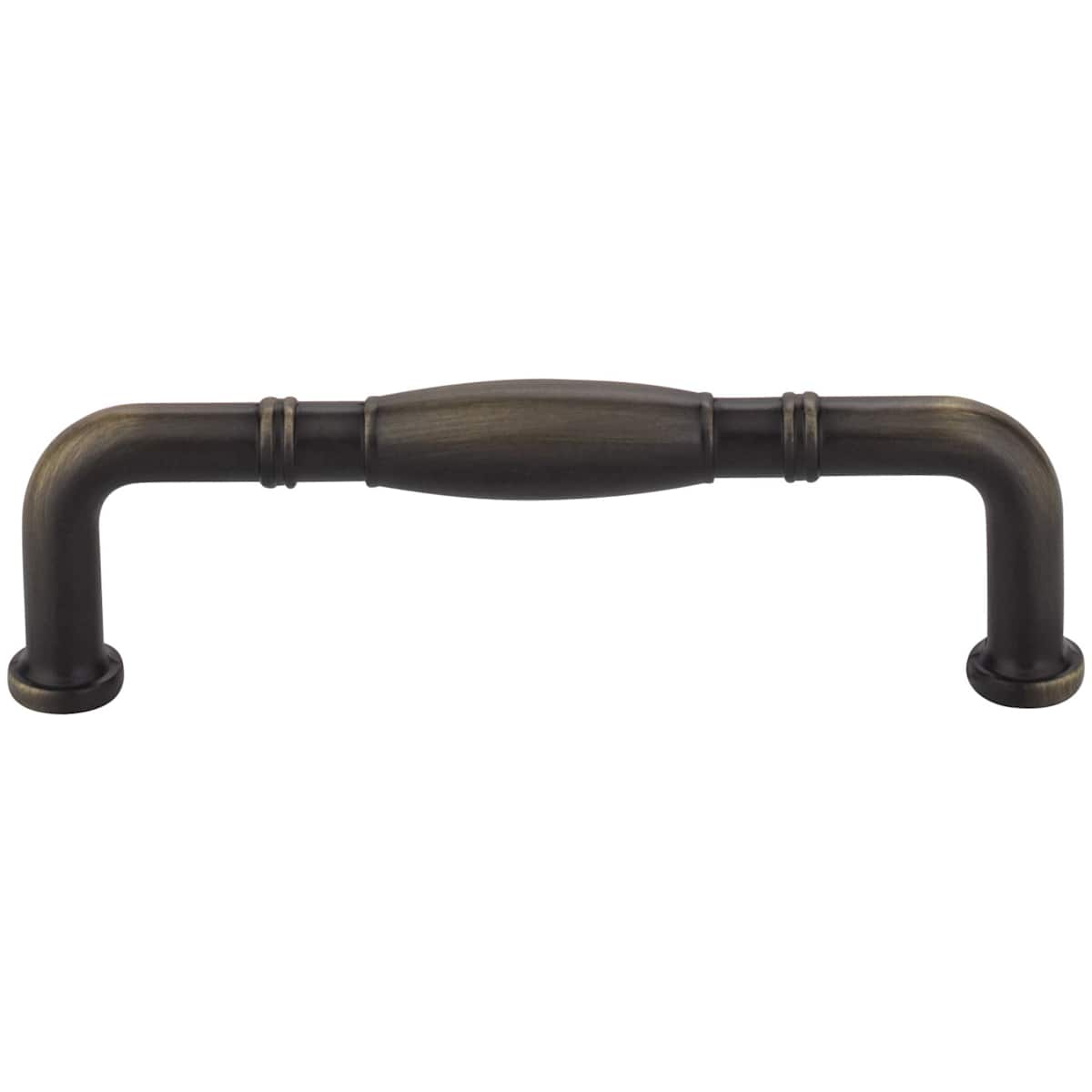 Jeffrey Alexander - Z290-96-PC - Durham 3-3/4" Center to Center Traditional Knuckled Barrel Cabinet Handle / Drawer Pull in Polished Chrome