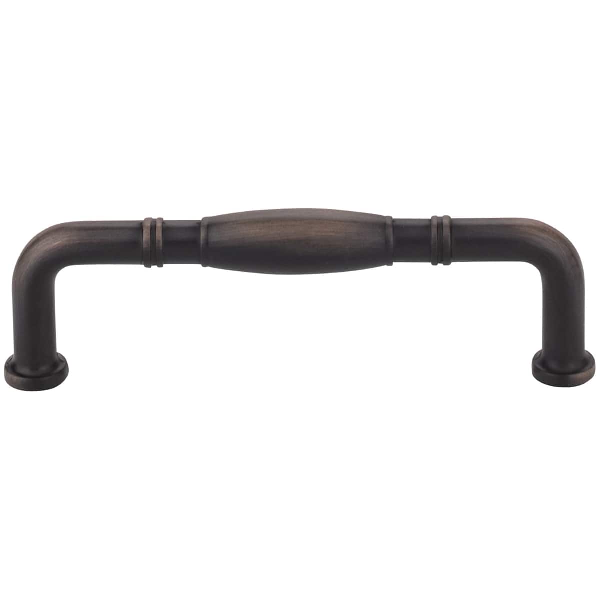 Jeffrey Alexander - Z290-96-PC - Durham 3-3/4" Center to Center Traditional Knuckled Barrel Cabinet Handle / Drawer Pull in Polished Chrome