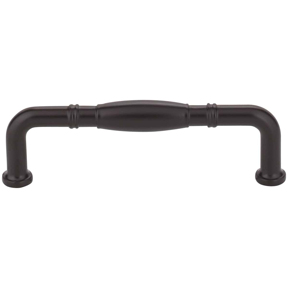 Jeffrey Alexander - Z290-96-PC - Durham 3-3/4" Center to Center Traditional Knuckled Barrel Cabinet Handle / Drawer Pull in Polished Chrome