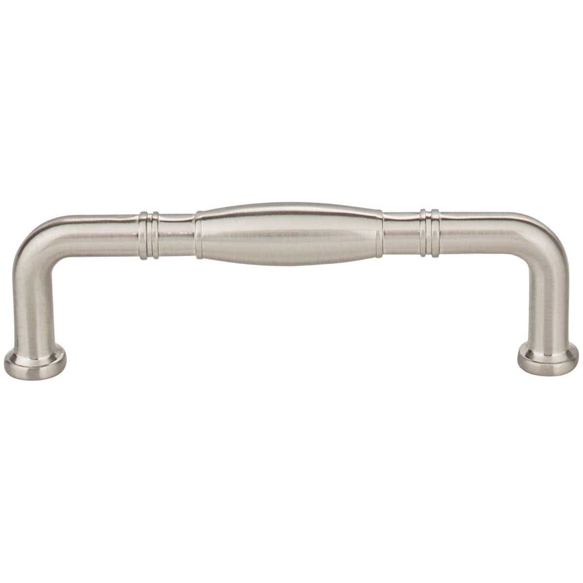 Jeffrey Alexander - Z290-96-PC - Durham 3-3/4" Center to Center Traditional Knuckled Barrel Cabinet Handle / Drawer Pull in Polished Chrome