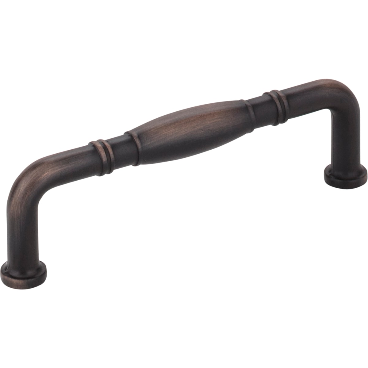 Durham 3-3/4" Center to Center Traditional Knuckled Barrel Cabinet Handle / Drawer Pull
