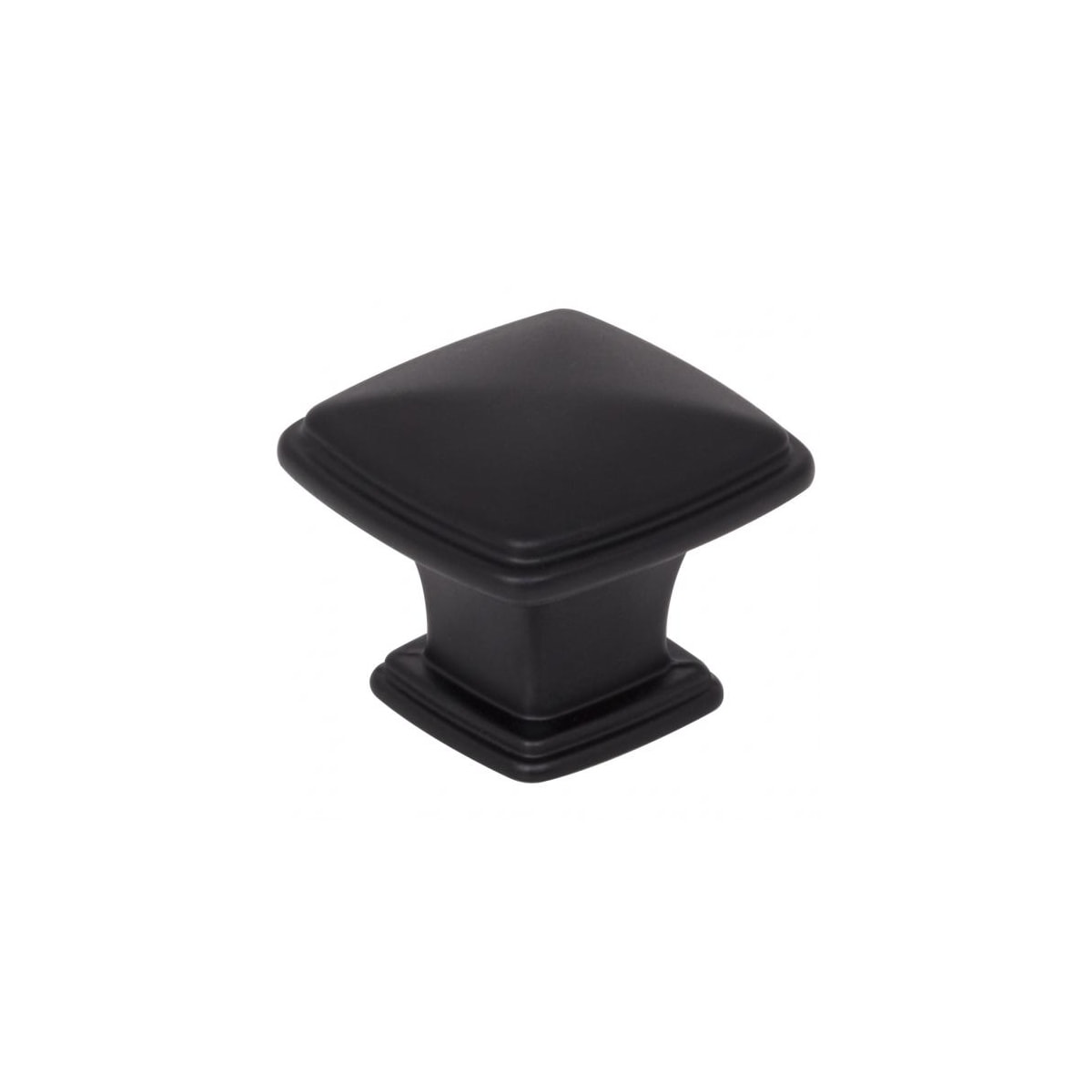 Milan 1-3/16" Contemporary Stepped Square Cabinet Knob / Drawer Knob with Raised Center