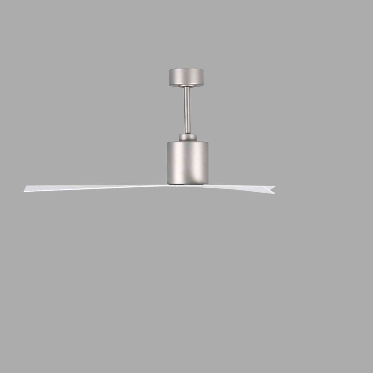 Matthews Fan Company - EK-BN-WN - 56"Ceiling Fan - Eliza - Brushed Nickel