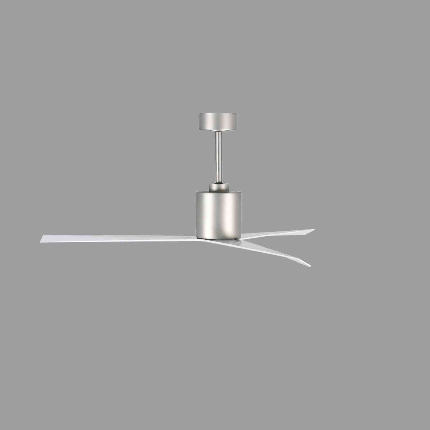Matthews Fan Company - EK-BN-WN - 56"Ceiling Fan - Eliza - Brushed Nickel