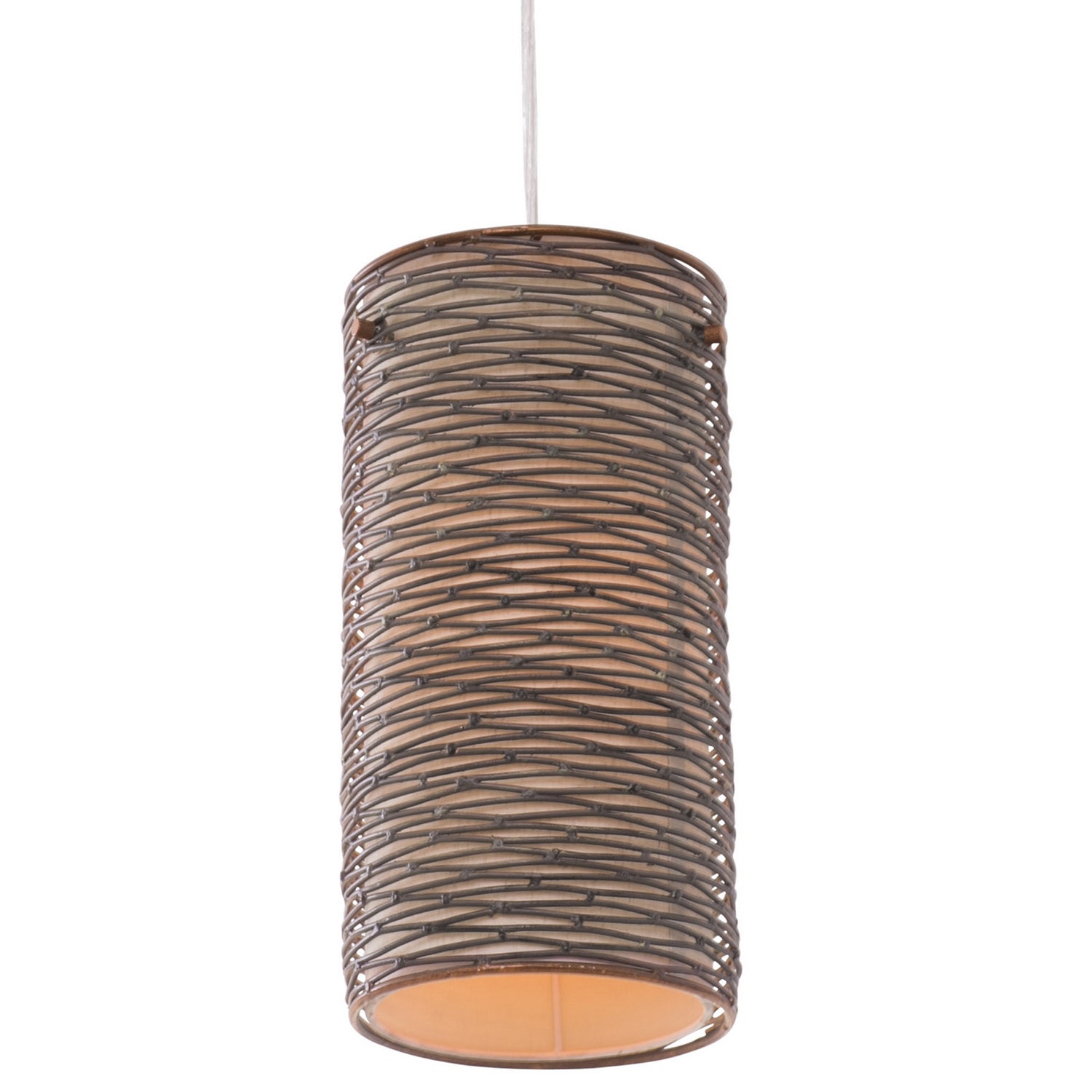 Varaluz - 241M01HO - One Light Mini Pendant - Flow - Hammered Ore