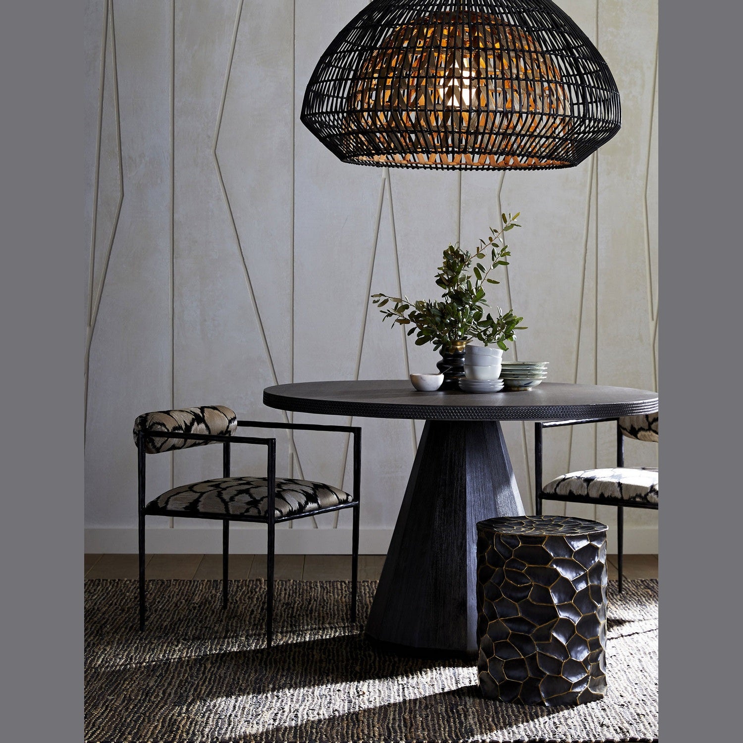 Arteriors - 4506 - Chair - Barbana - Ocelot