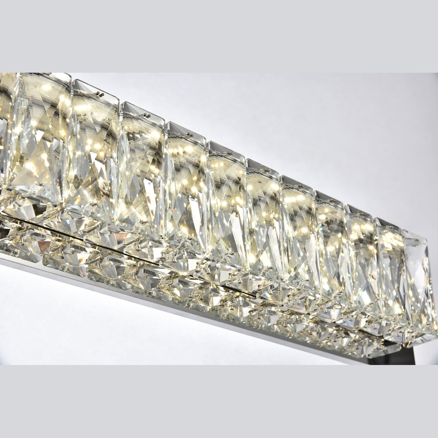 Elegant Lighting - 3502W35C - LED Bath Sconce - Monroe - Chrome