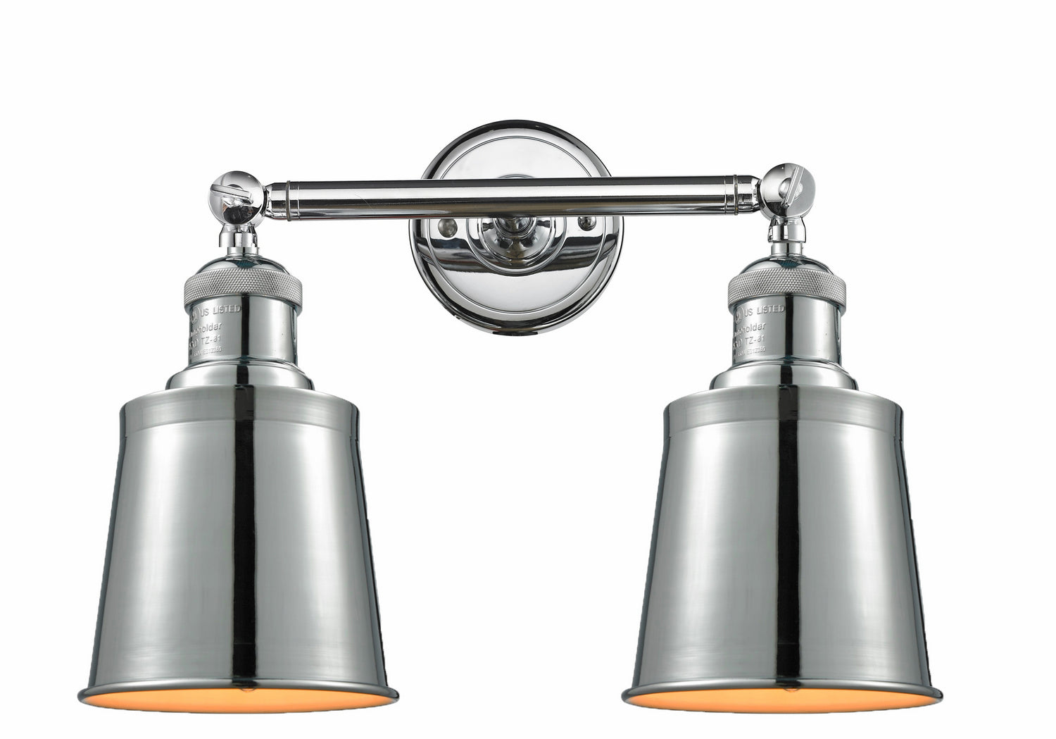 Innovations - 208L-PC-M9-PC - Two Light Bath Vanity - Franklin Restoration - Polished Chrome