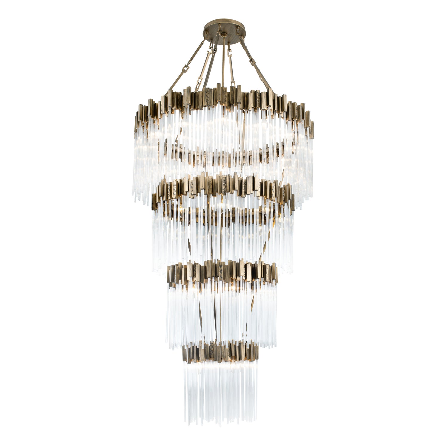 Varaluz - 309C30HG - 30 Light Chandelier - Matrix - Havana Gold