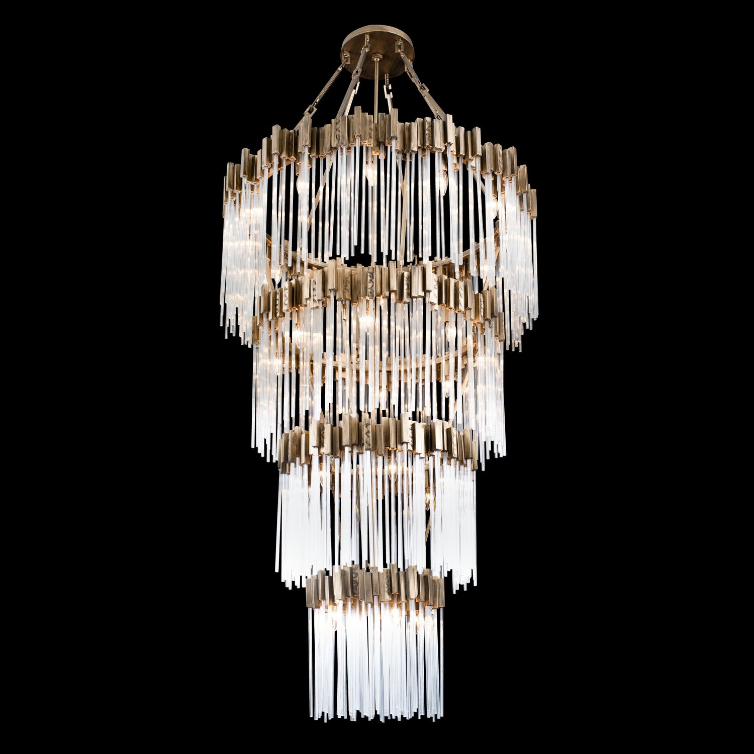 Varaluz - 309C30HG - 30 Light Chandelier - Matrix - Havana Gold