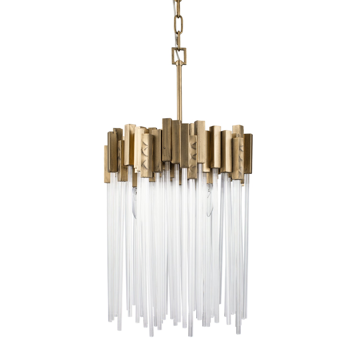 Varaluz - 309P03HG - Three Light Pendant - Matrix - Havana Gold