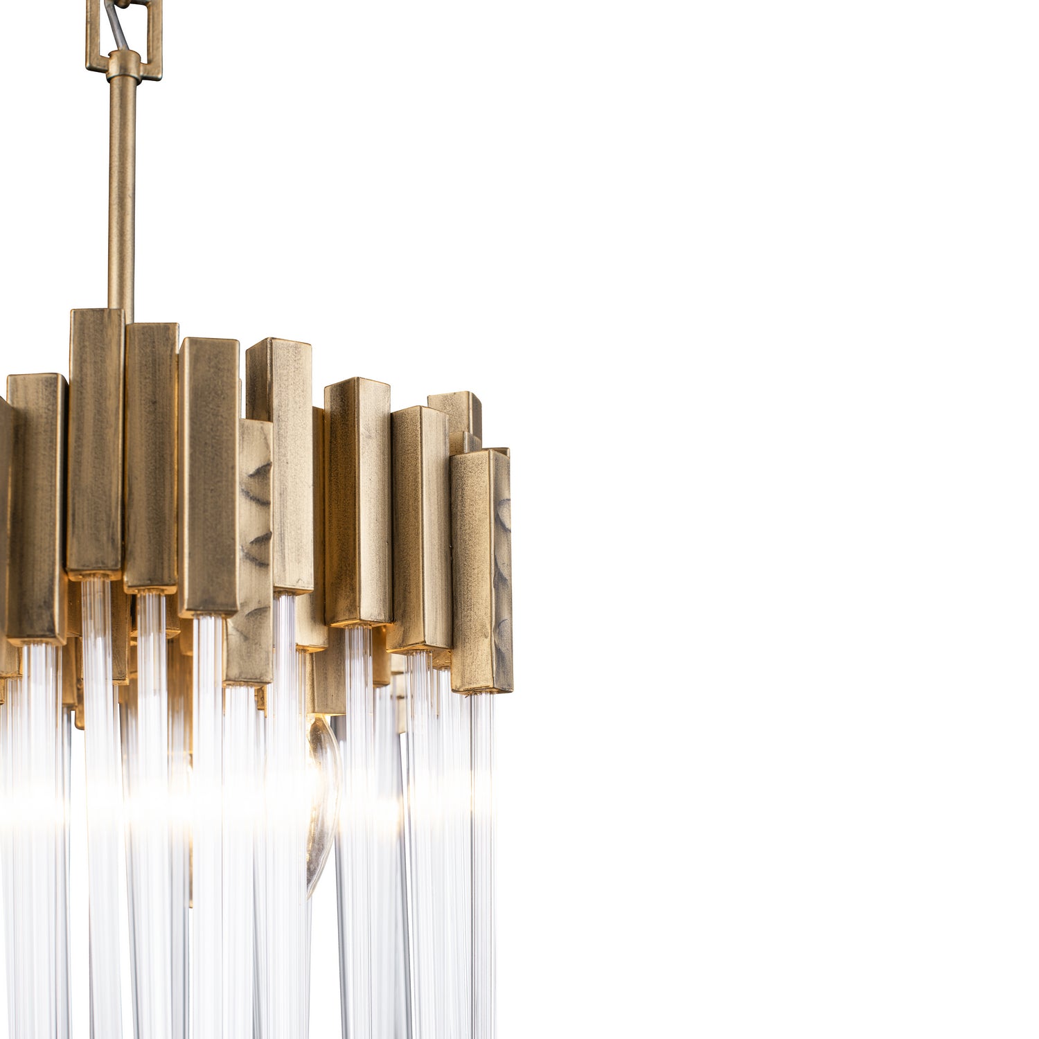 Varaluz - 309P03HG - Three Light Pendant - Matrix - Havana Gold