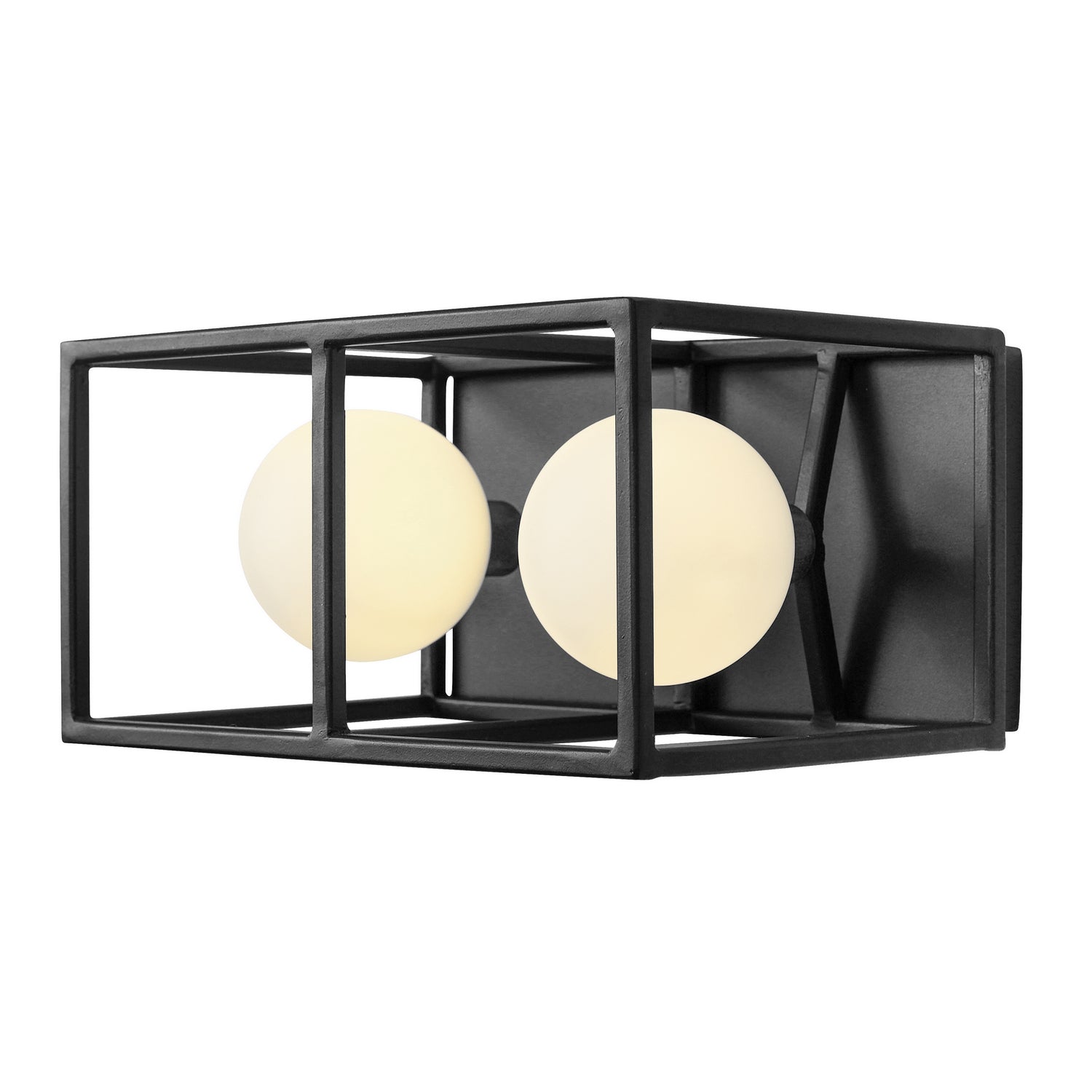 Varaluz - 325B02CBHG - Two Light Bath - Plaza - Carbon/Havana Gold