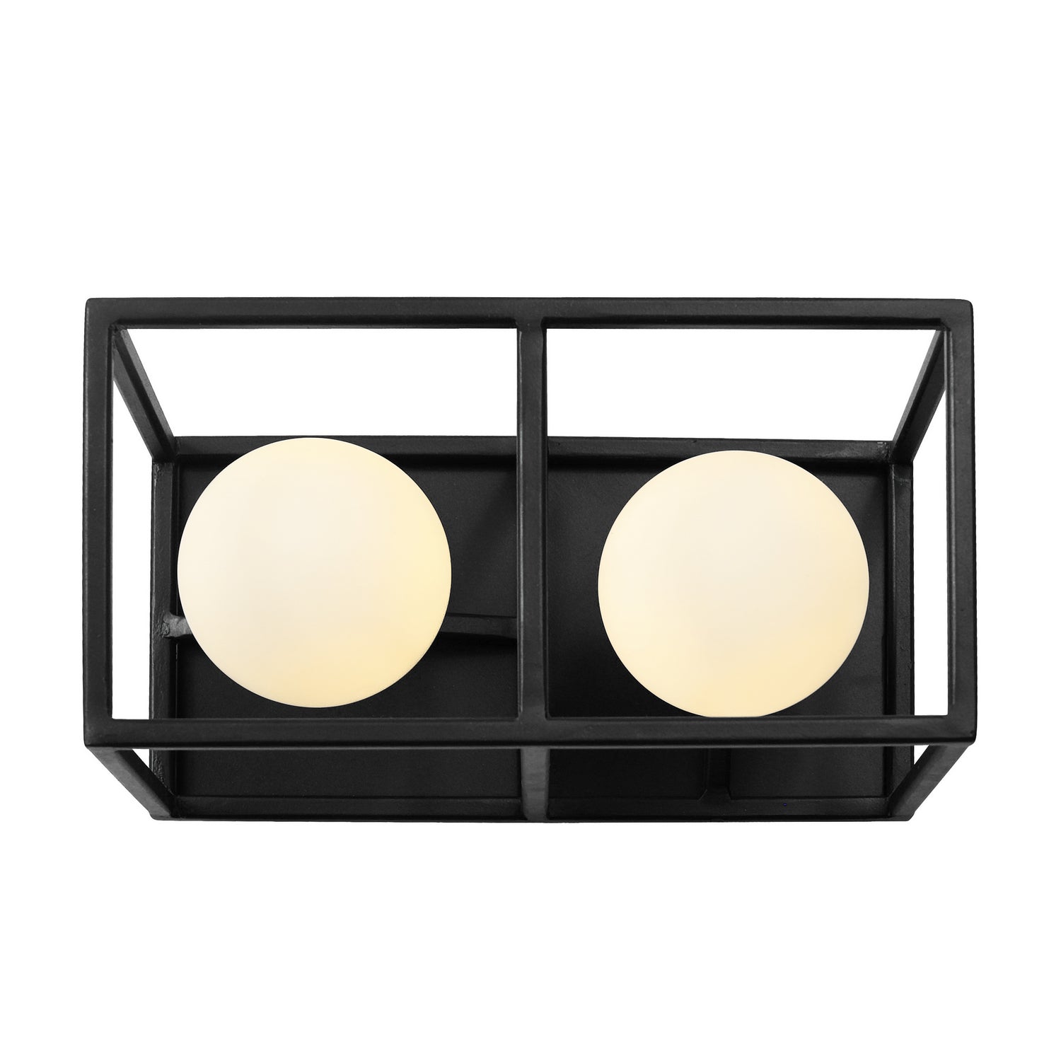 Varaluz - 325B02CBHG - Two Light Bath - Plaza - Carbon/Havana Gold