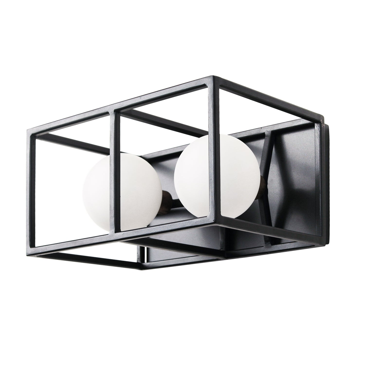 Varaluz - 325B02CBHG - Two Light Bath - Plaza - Carbon/Havana Gold