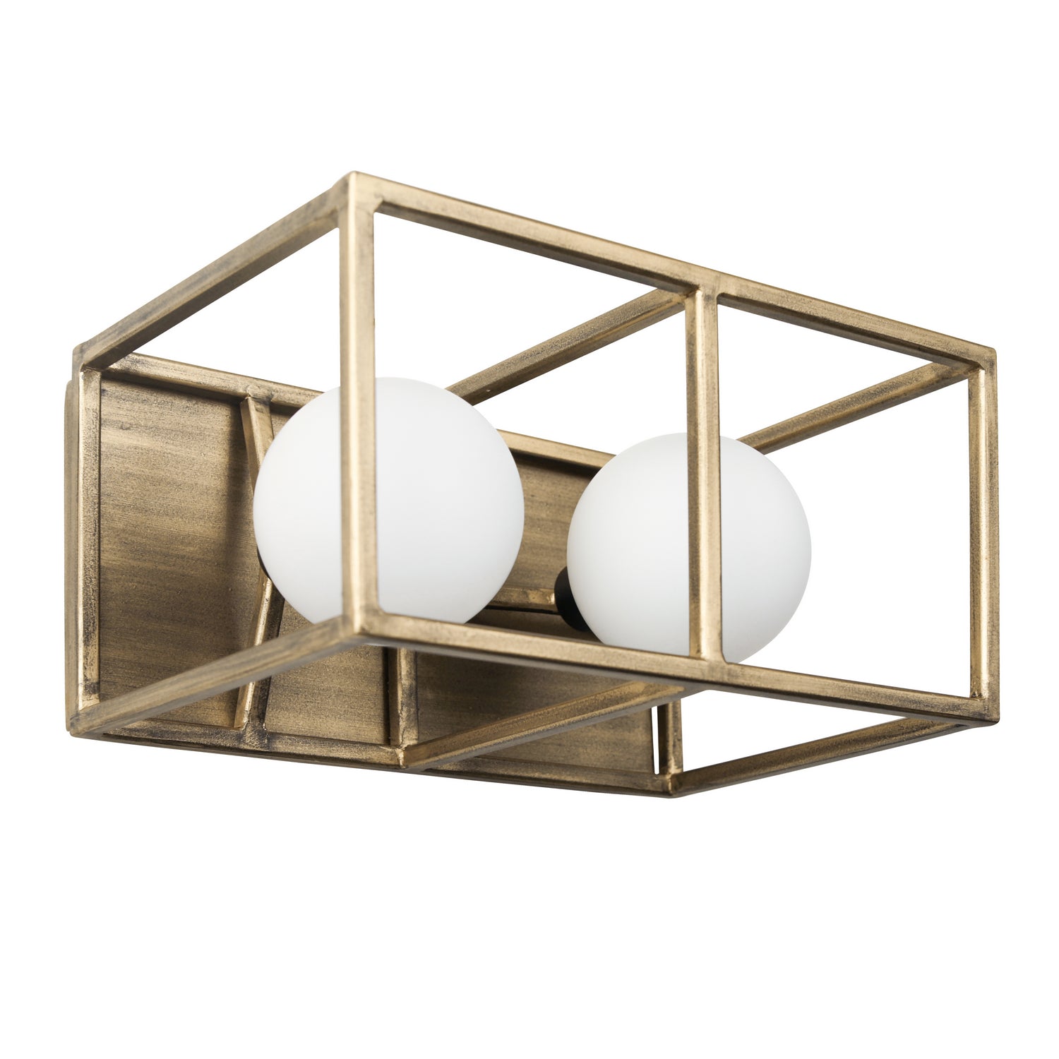 Varaluz - 325B02HGCB - Two Light Bath - Plaza - Havana Gold/Carbon