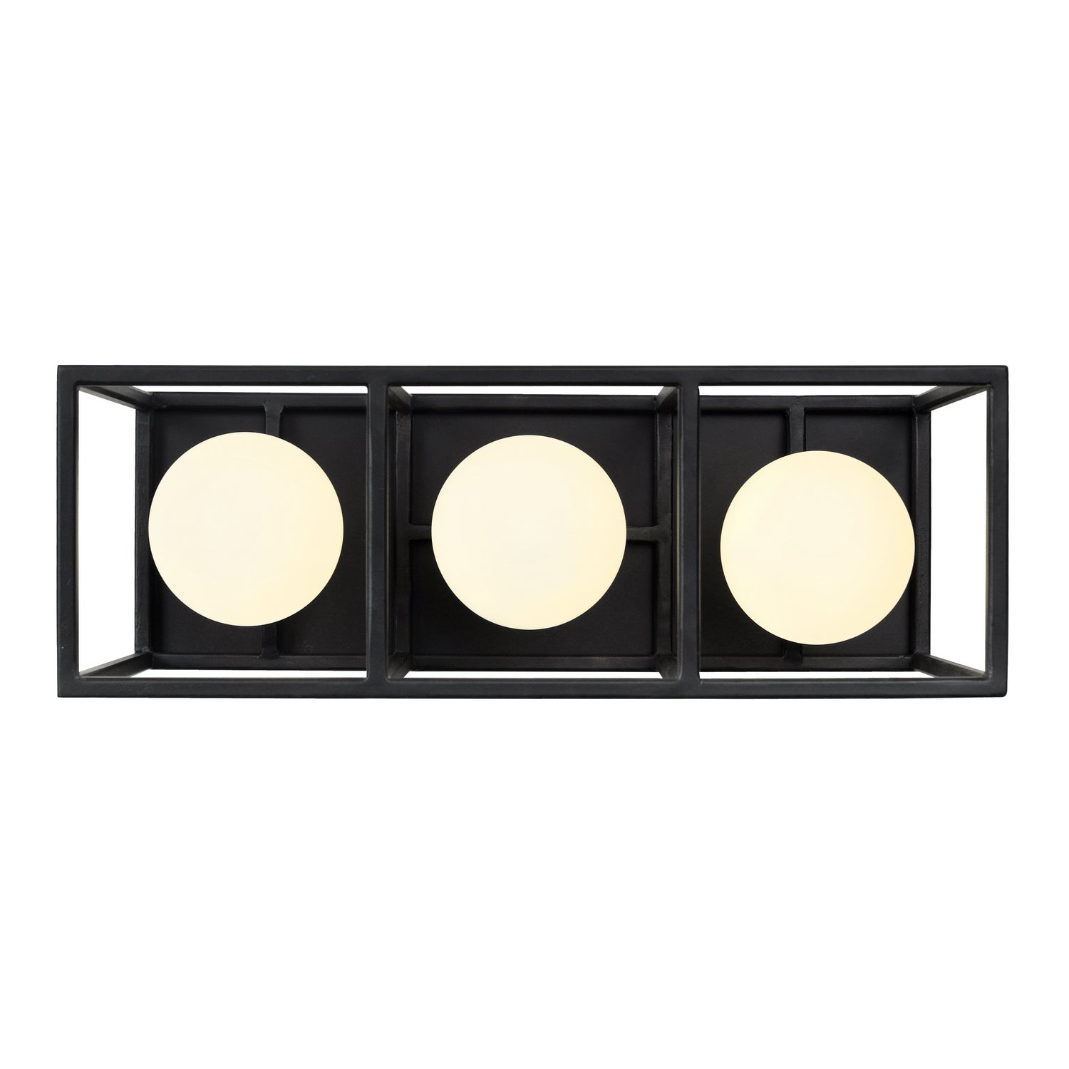 Varaluz - 325B03CBHG - Three Light Bath - Plaza - Carbon/Havana Gold