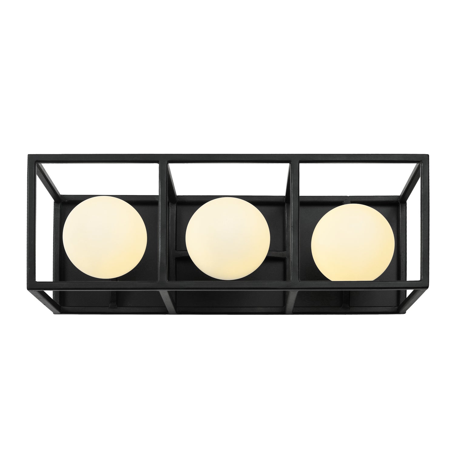 Varaluz - 325B03CBHG - Three Light Bath - Plaza - Carbon/Havana Gold
