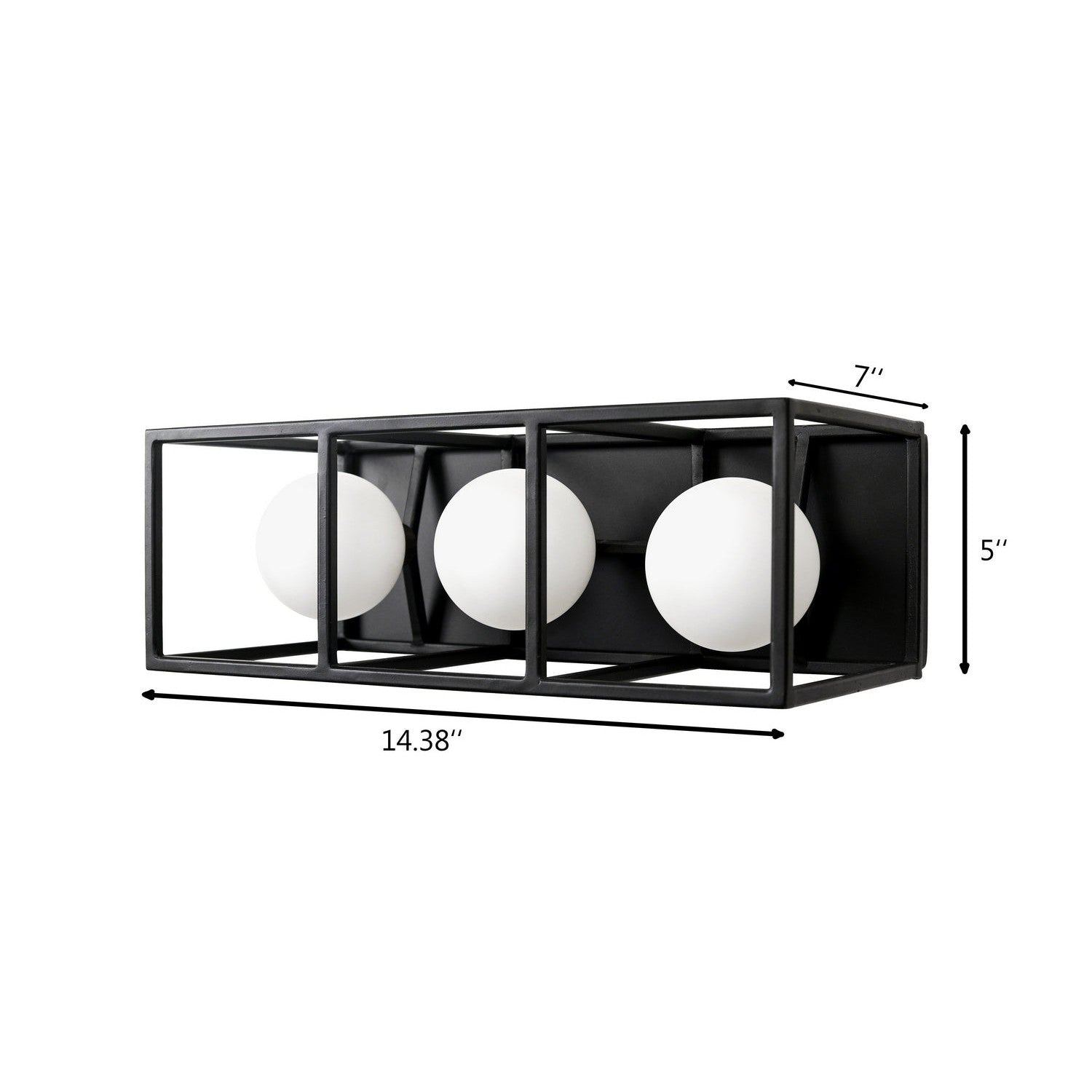 Varaluz - 325B03CBHG - Three Light Bath - Plaza - Carbon/Havana Gold