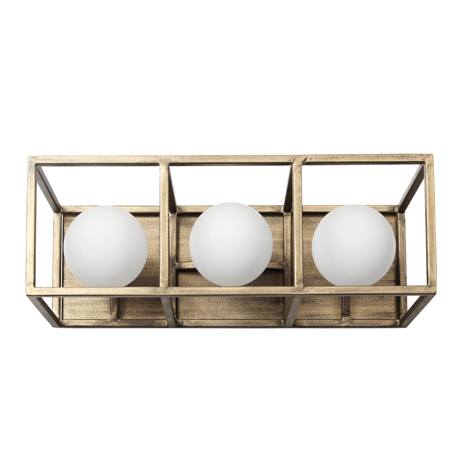 Varaluz - 325B03HGCB - Three Light Bath - Plaza - Havana Gold/Carbon