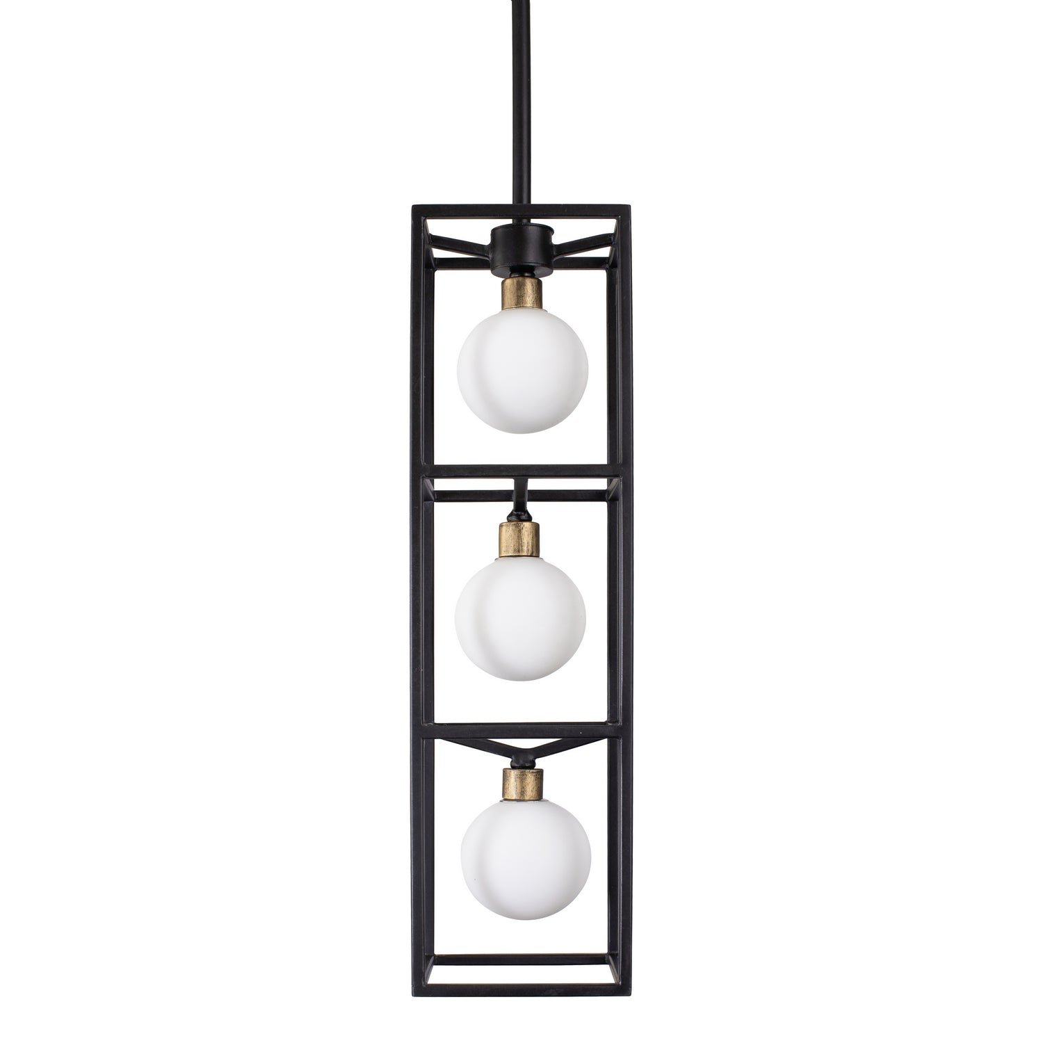 Varaluz - 325F03CBHG - Three Light Foyer Pendant - Plaza - Carbon/Havana Gold