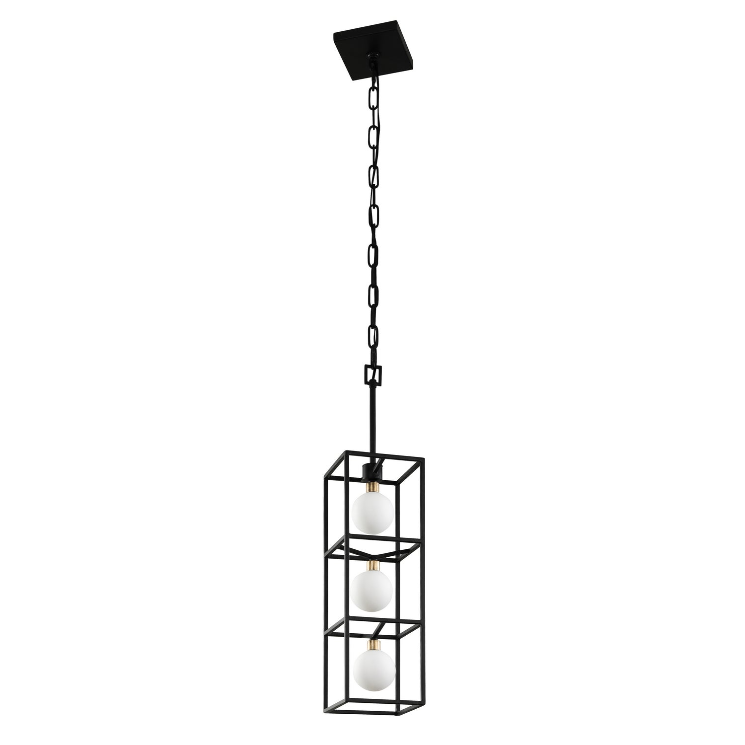 Varaluz - 325F03CBHG - Three Light Foyer Pendant - Plaza - Carbon/Havana Gold