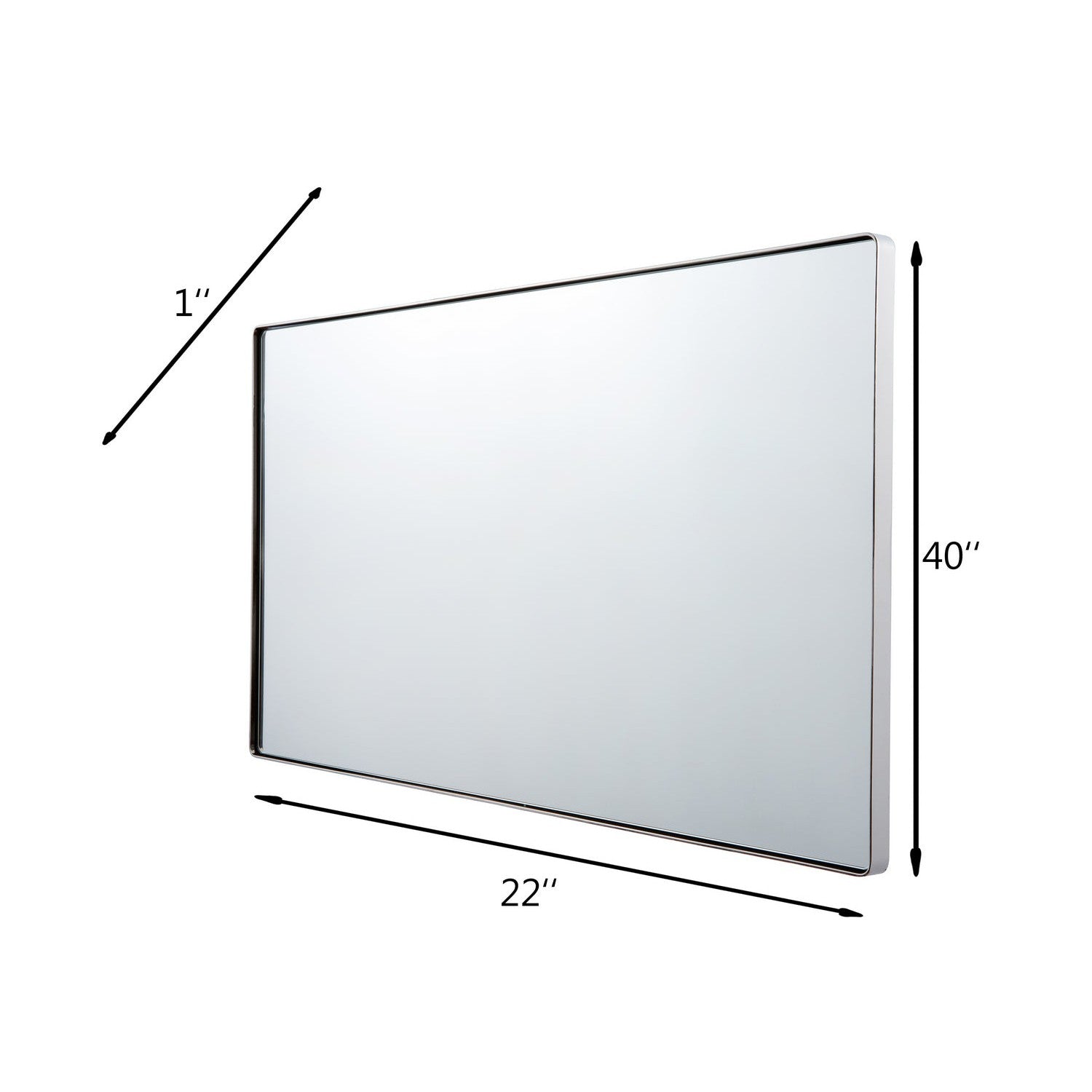 Varaluz - 4DMI0109 - Mirror - Varaluz Casa - Polished Nickel