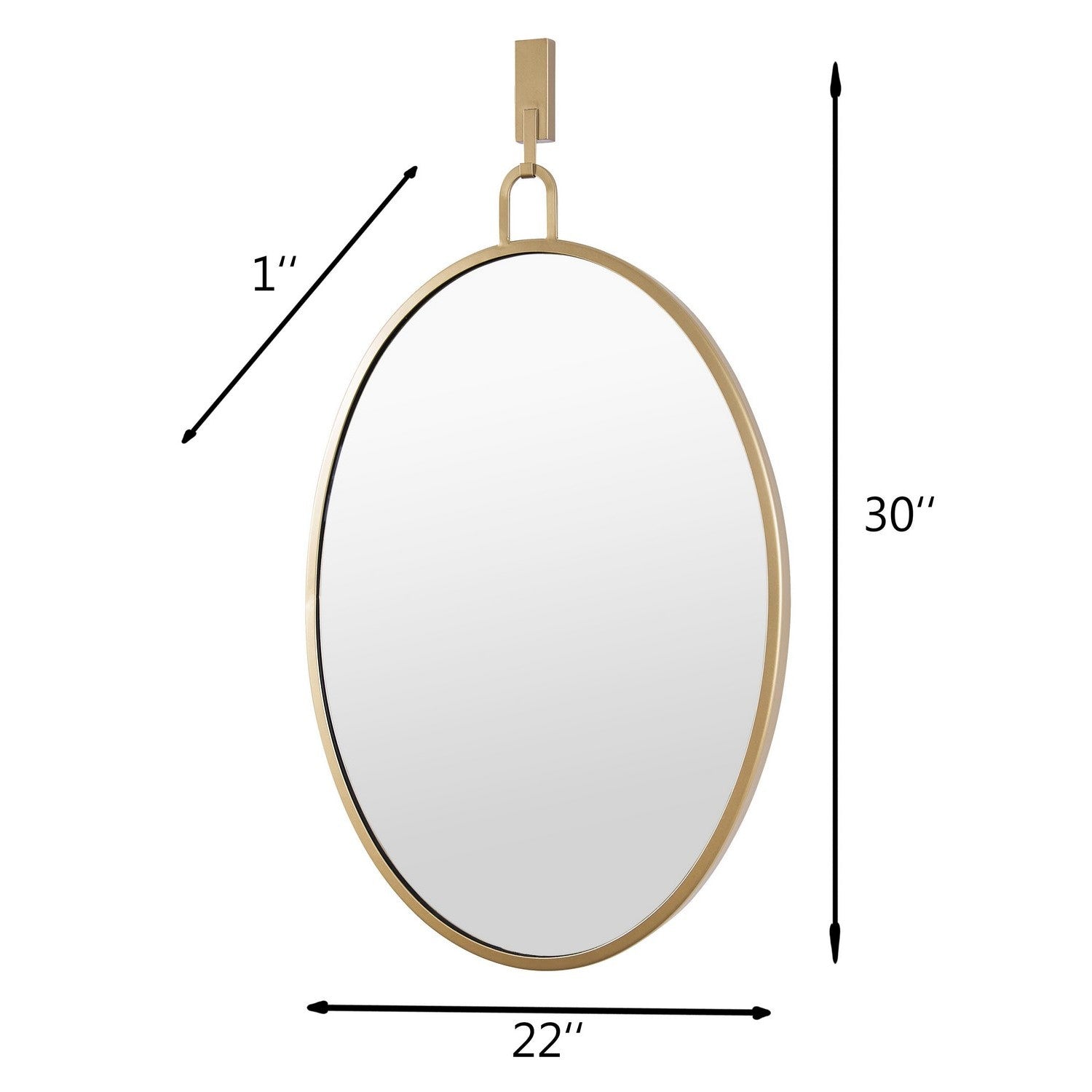 Varaluz - 4DMI0111 - Mirror - Varaluz Casa - Gold