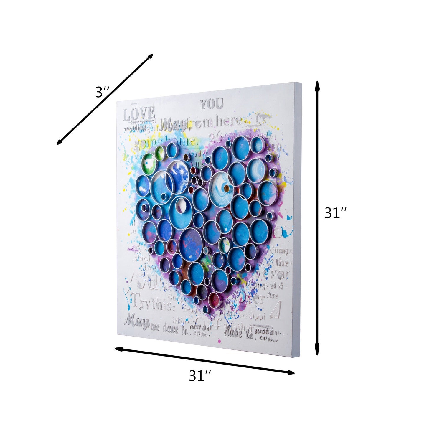 Varaluz - 4DWA0111 - Wall Art - Work of Heart