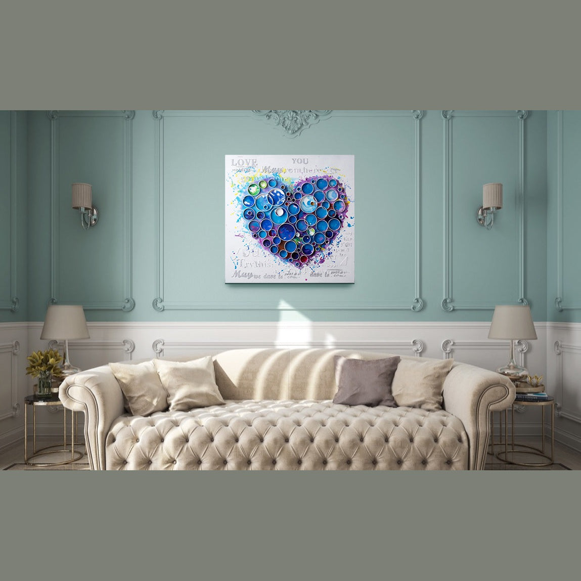 Varaluz - 4DWA0111 - Wall Art - Work of Heart
