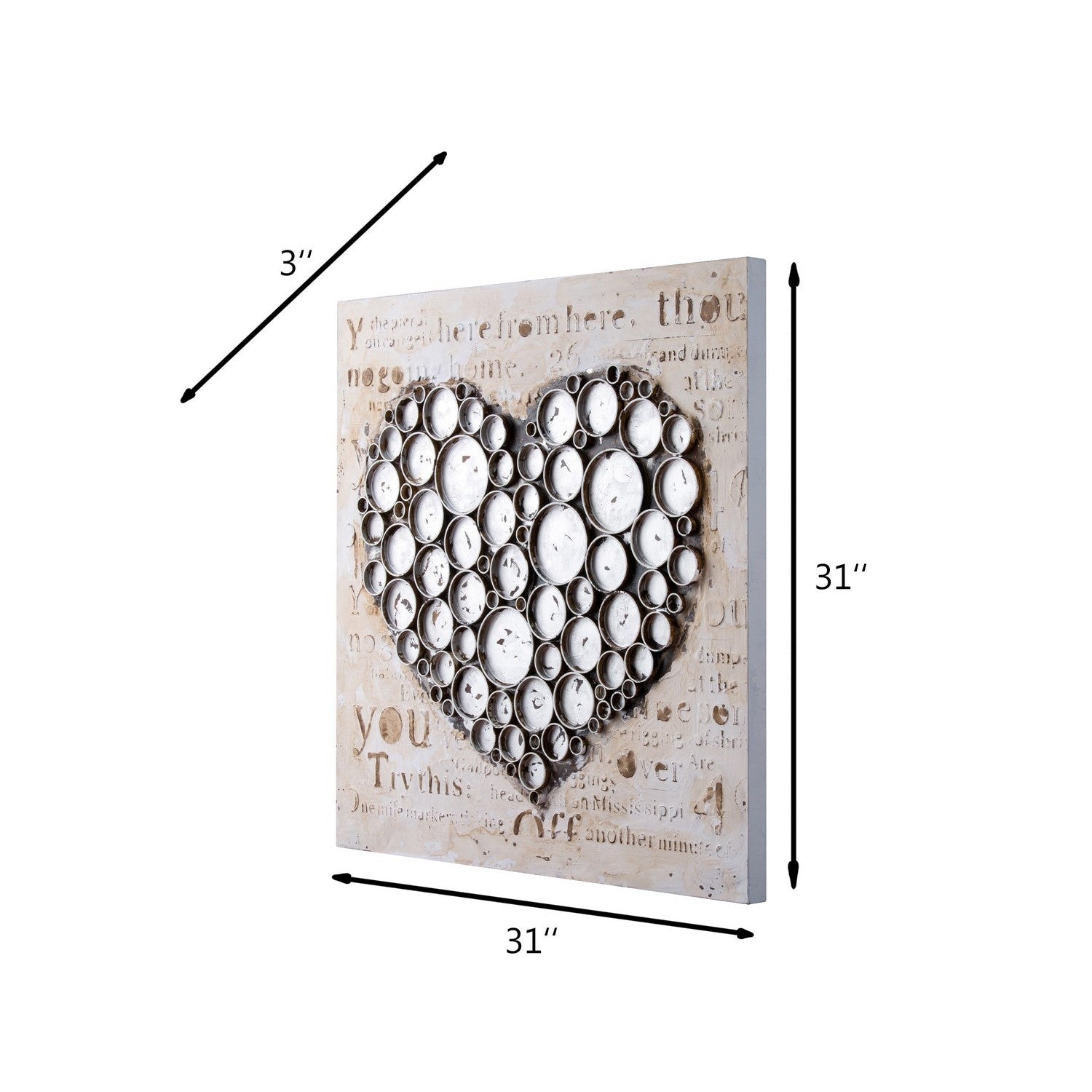 Varaluz - 4DWA0114 - Wall Art - Work of Heart