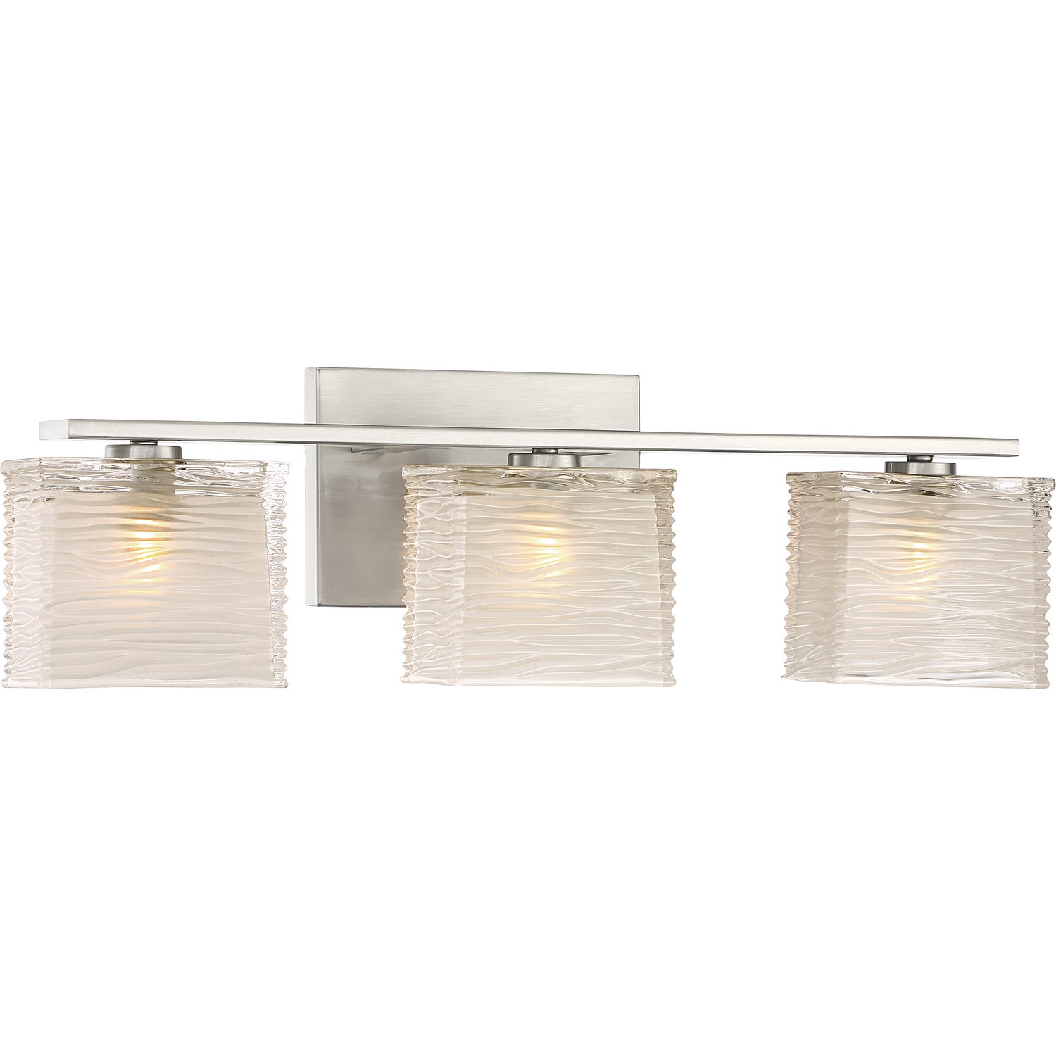 Quoizel - WCP8603BN - Three Light Bath Fixture - Westcap - Brushed Nickel